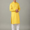 men's yellow kurta (shameen)